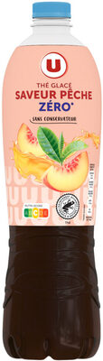 Boisson au thé Saveur pêche zéro, bouteille de 1,5l