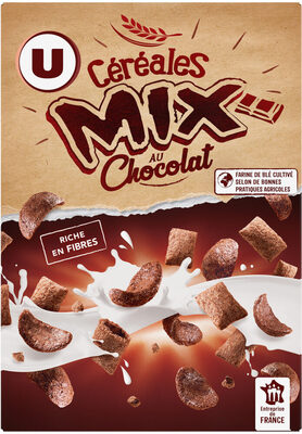 Céréales mix croustillantes et fondantes chocolat