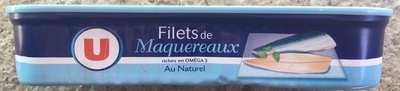 Filets de maquereaux au naturel 176g