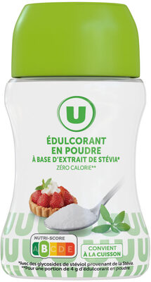 Extrait de stévia en poudre cristallisée boîte de 250g