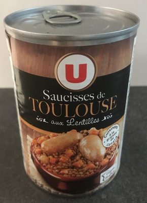 Saucisse de Toulouse aux lentilles