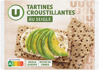 Tartine croustillante seigle paquet de 250g