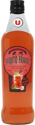 Cocktail mojito fraise 15°