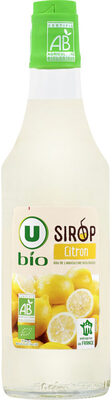 Sirop de citron bouteille de 50cl
