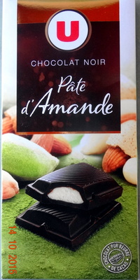 Chocolat noir, Pâte d'Amande