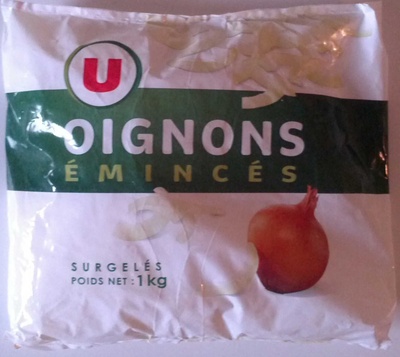 Oignons émincés 1kg