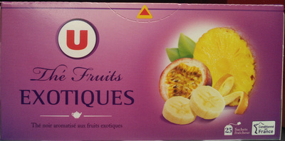 Thé noir saveur fruits exotiques
