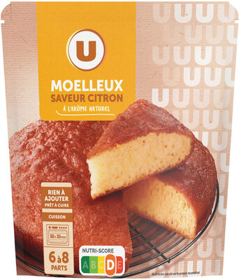Préparation pour moelleux citron doypack de 500g