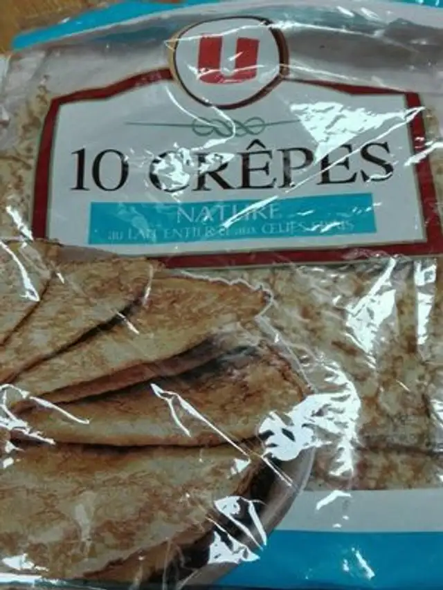 Crêpe Nature front packaging