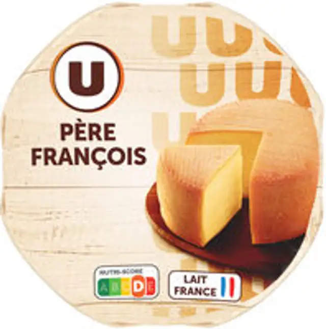 Fromage lait pasteurisé Père François 26%MG, 340g