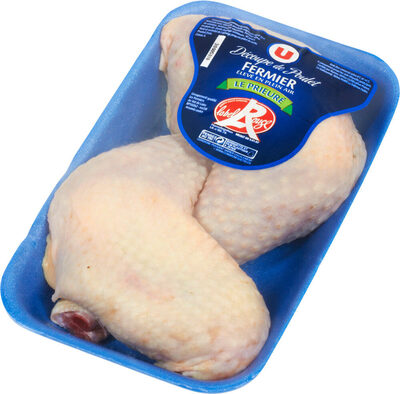 Cuisse de poulet fermier, LE PRIEE, 2 pièces