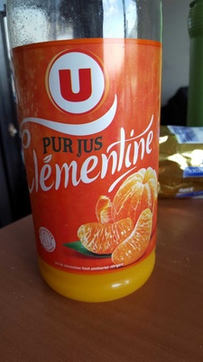 Pur jus de clémentine flash pasteurisée réfrigéré 1l