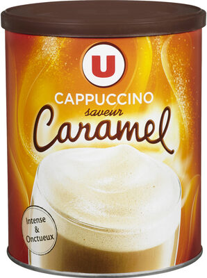 Préparation instantanée pour boisson au café et aromatisée à la caramel