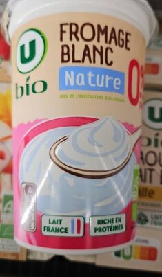 Fromage blanc nature 0%MG - 500g