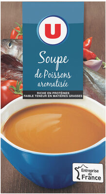 Soupe de poisson aromatisée