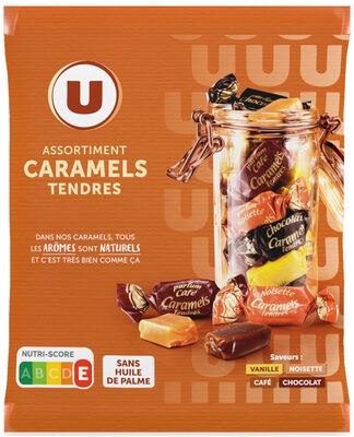 Assortiment de bonbons au caramel tendre paquet de 340g