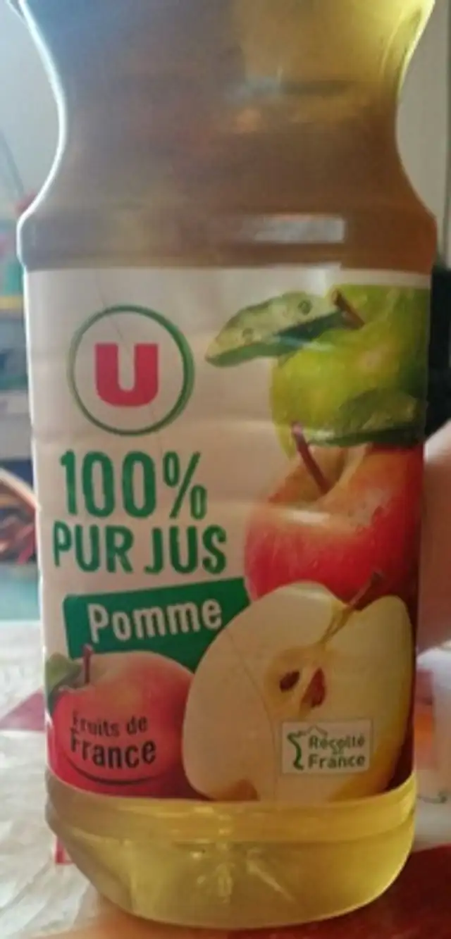 Pur jus de pomme filière pet 1,5 litre front packaging
