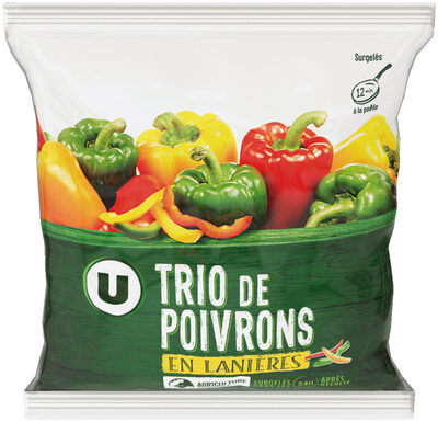 Trio de poivrons 600g