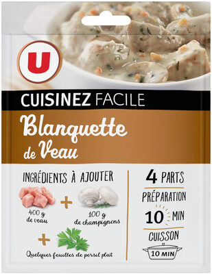 Blanquette de veau cuisinez facile
