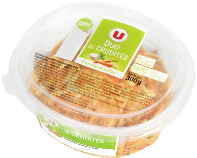 Duo de crudités (carotte et céleri rave)