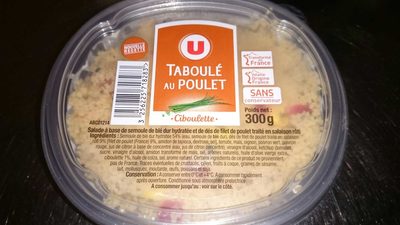 Taboulé au poulet ciboulette