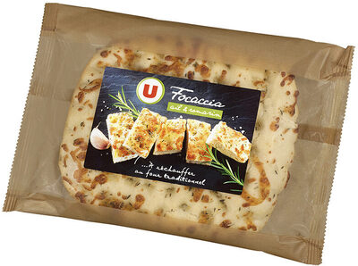 Foccacia à l'ail et au romarin