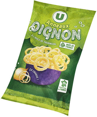 Soufflés à base de maïs goût oignon