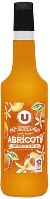 Sirop d'abricot touche de vanille édition limitée