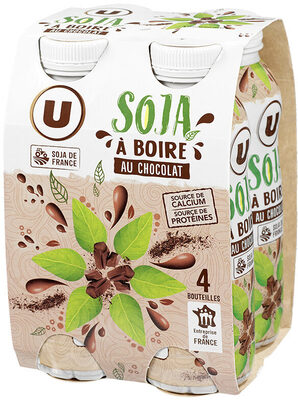 Soja à boire chocolat front packaging