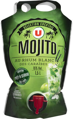 Pouch Up, mojito front packaging
