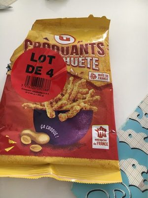 Lot de 4 Croquants cacahuete