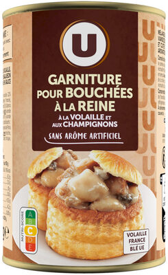 Garniture pour bouchées à la reine boîte de 400g front packaging