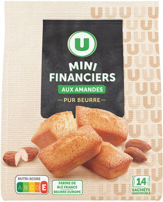 Mini financier aux amandes pur beurre 210g