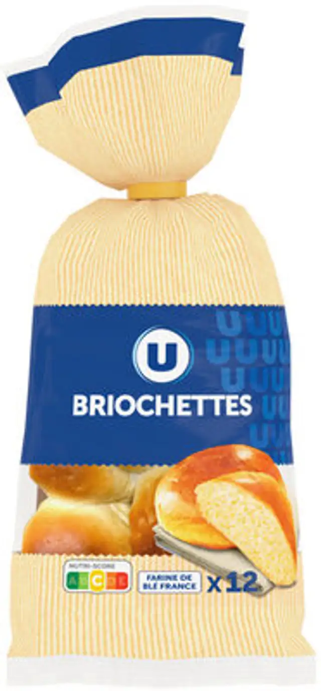 Briochettes x12, 480g front packaging