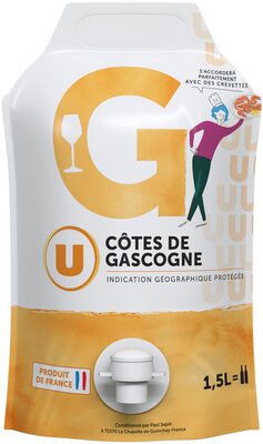 Vin blanc IGP Côtes de Gascogne Bouteille 1,5l