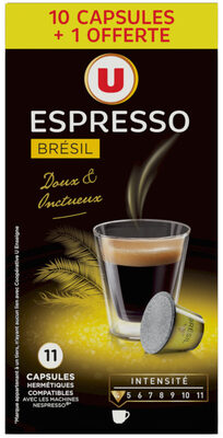 Capsules Espresso Brésil