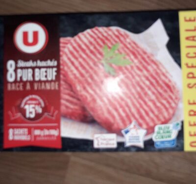 Steak haché race à viande 15% de MG