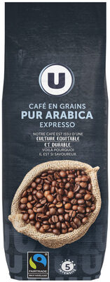 Café en grains expresso N°5 - 500g front packaging
