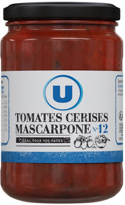 Sauce tomate cerise et mascarpone