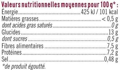 mélange de légumes secs