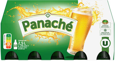 Panaché 0,5°, pack bouteille 10x25cl