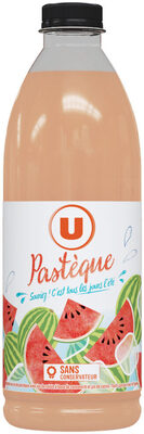 Boisson au jus pastèque flash pasteurisé refrigéré