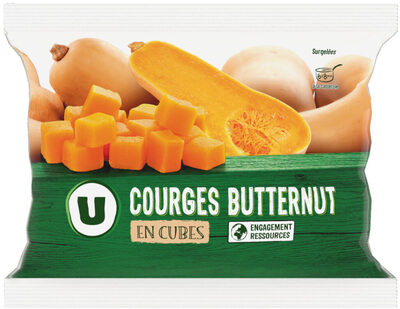 Courge butternut surgelée 600g front packaging