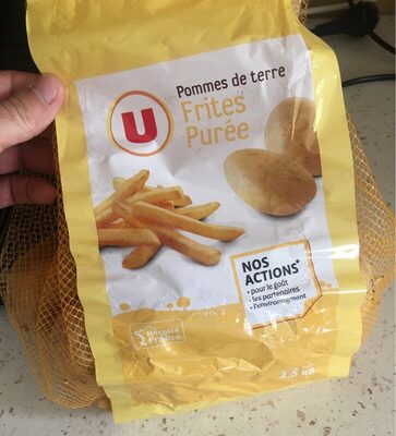 Pommes de terre Frites Purée