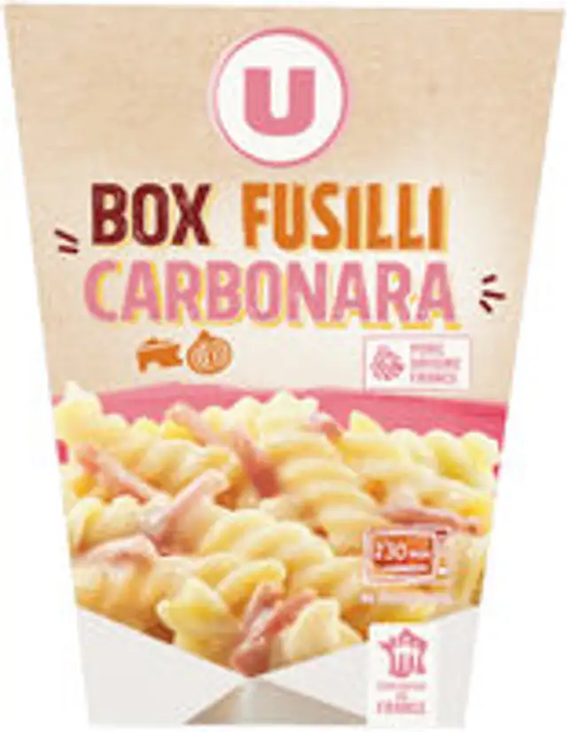 Box Fusilli carbonara