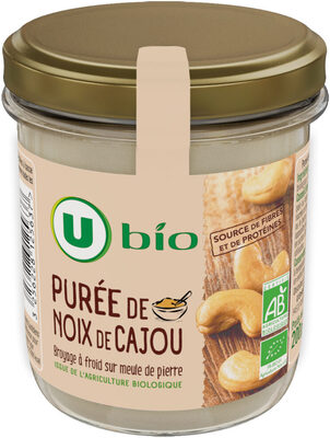 Purée noix de cajou BOCAL 200g front packaging