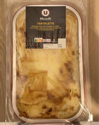 TARTIFLETTE front packaging