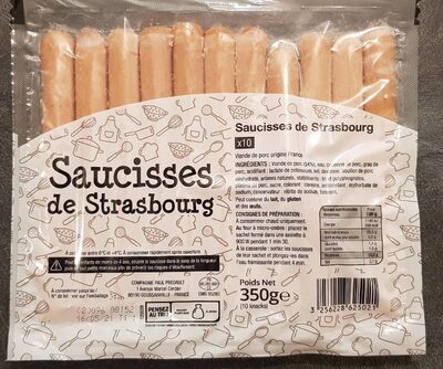 Saucisses de Strasbourg x10
