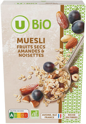 Muesli fruits secs amandes & noisettes
