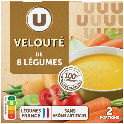 Velouté de 8 Légumes front packaging